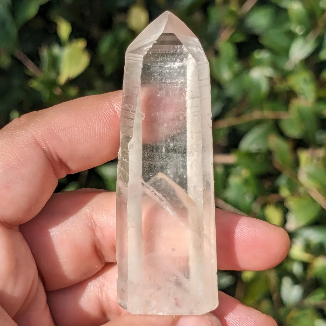 Lemurian clear quartz towers