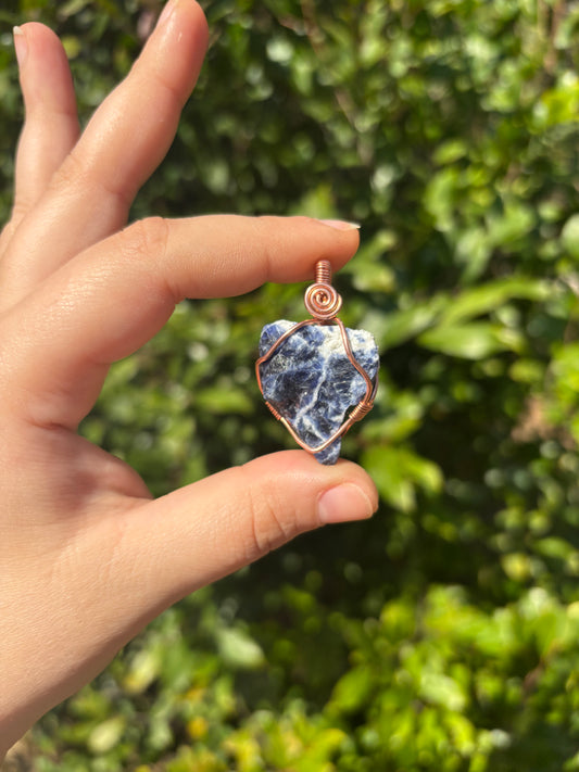 Sodalite pendant
