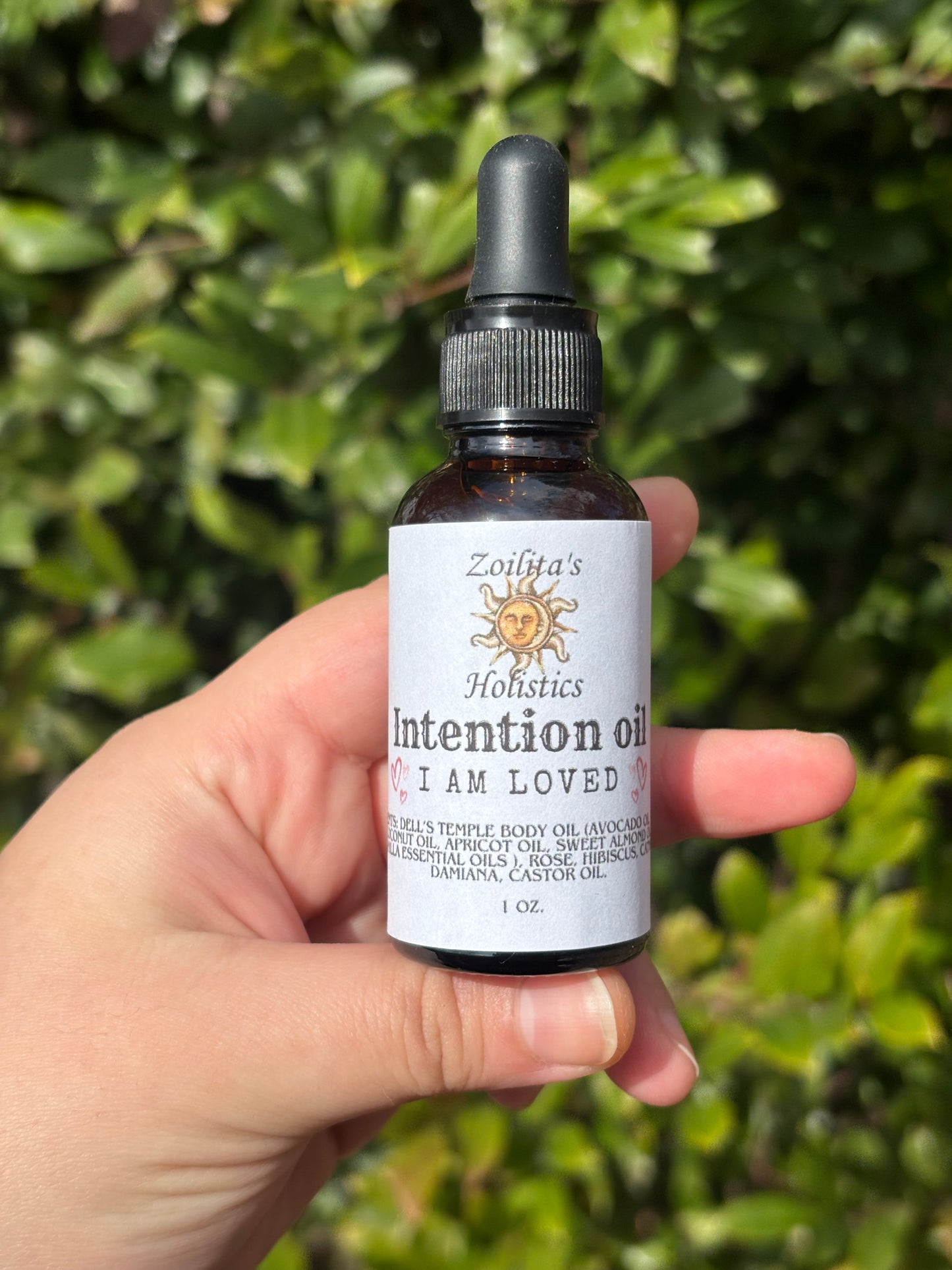 I AM LOVED Intention oil