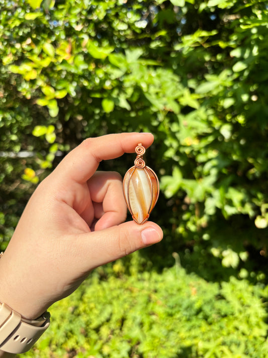 Carnelian pendant