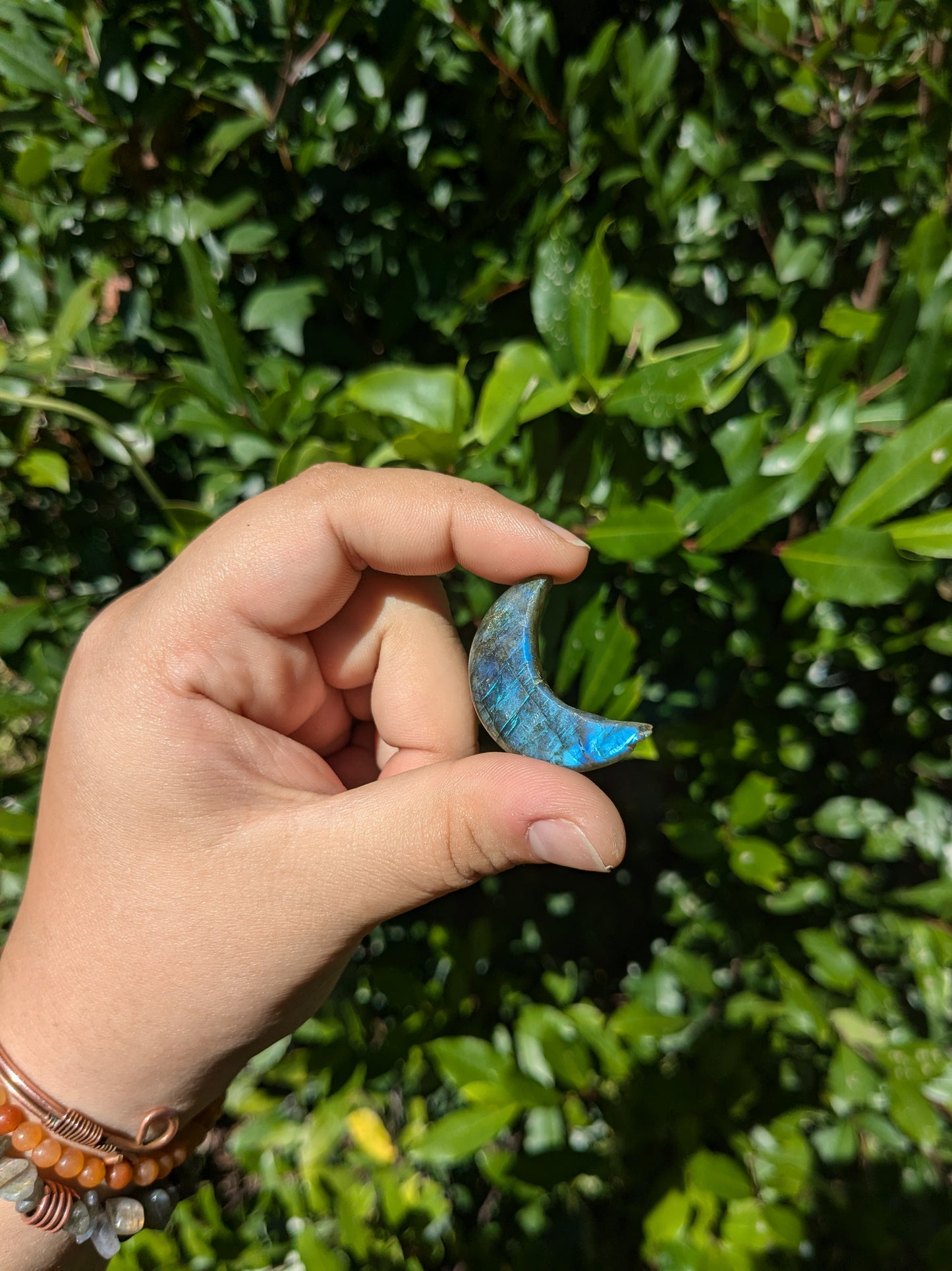 Labradorite moons